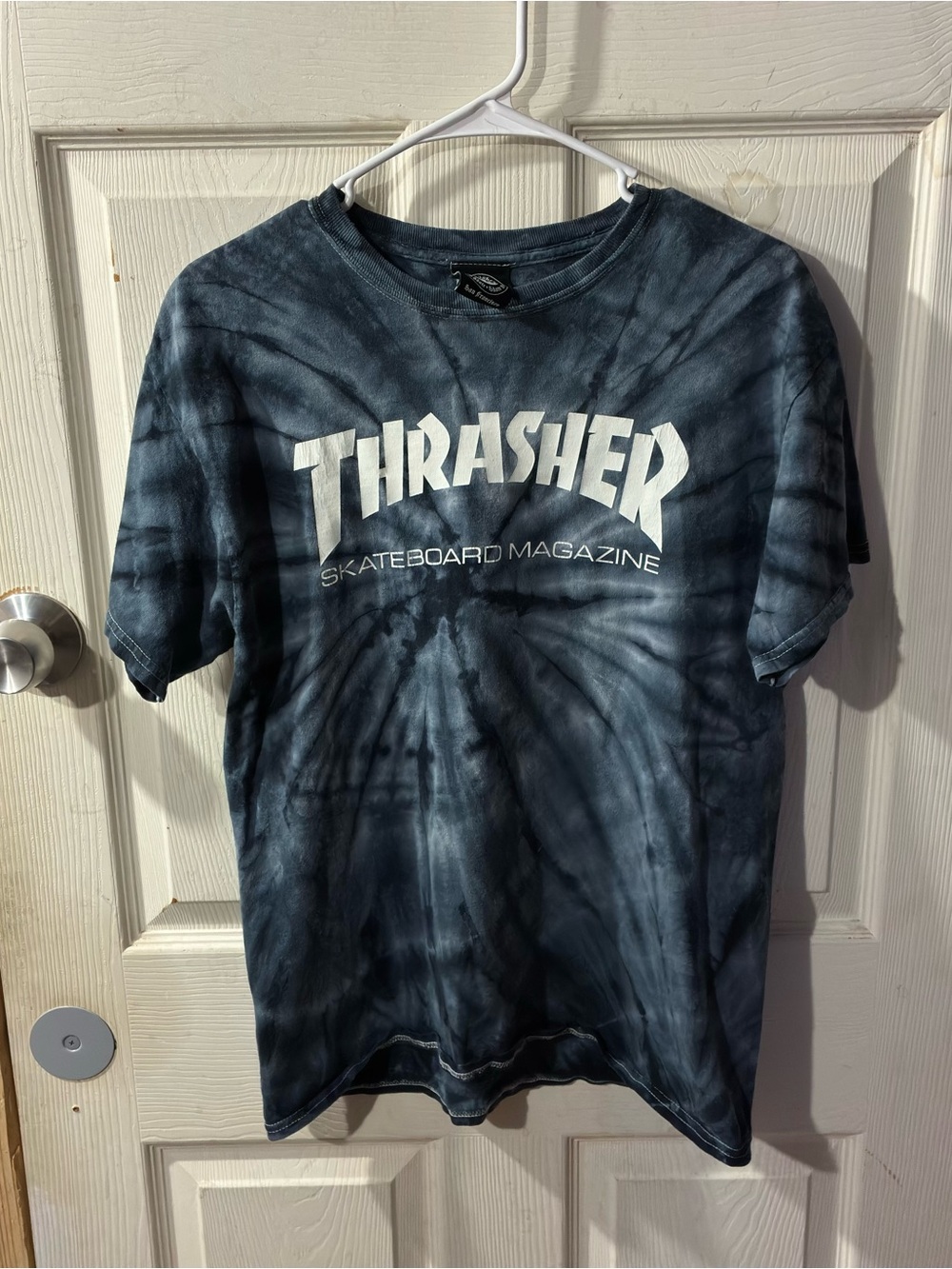 Thrasher Men's Tie-Dye Tee - Black & White